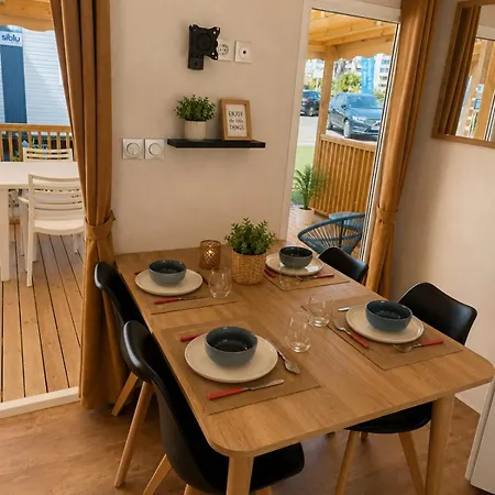 Mobil-home 3ch - 8p Prázdninový dům Canet-en-Roussillon